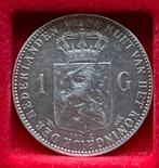VERSCHILLENDE JAREN 1 gulden Wilhelmina 'Portret Diadeem', Postzegels en Munten, Munten | Nederland, Ophalen, 1 gulden, Zilver