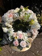 Backdrop / tafel decoratie met kunstbloemen, Ophalen of Verzenden, Nieuw