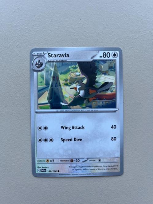Staralvia 149/198 - Scarlet & Violet - Pokemon Kaart, Hobby en Vrije tijd, Verzamelkaartspellen | Pokémon, Nieuw, Losse kaart