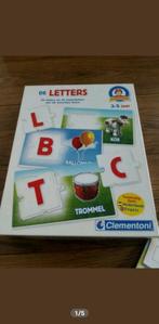 clementoni leerspel de letters | tweetalig leerspel | NL-EN, Ophalen of Verzenden, Nieuw