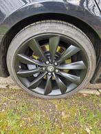 Tesla S 21 inch velgen met banden Turbine velgen, Ophalen of Verzenden, 21 inch, Zomerbanden