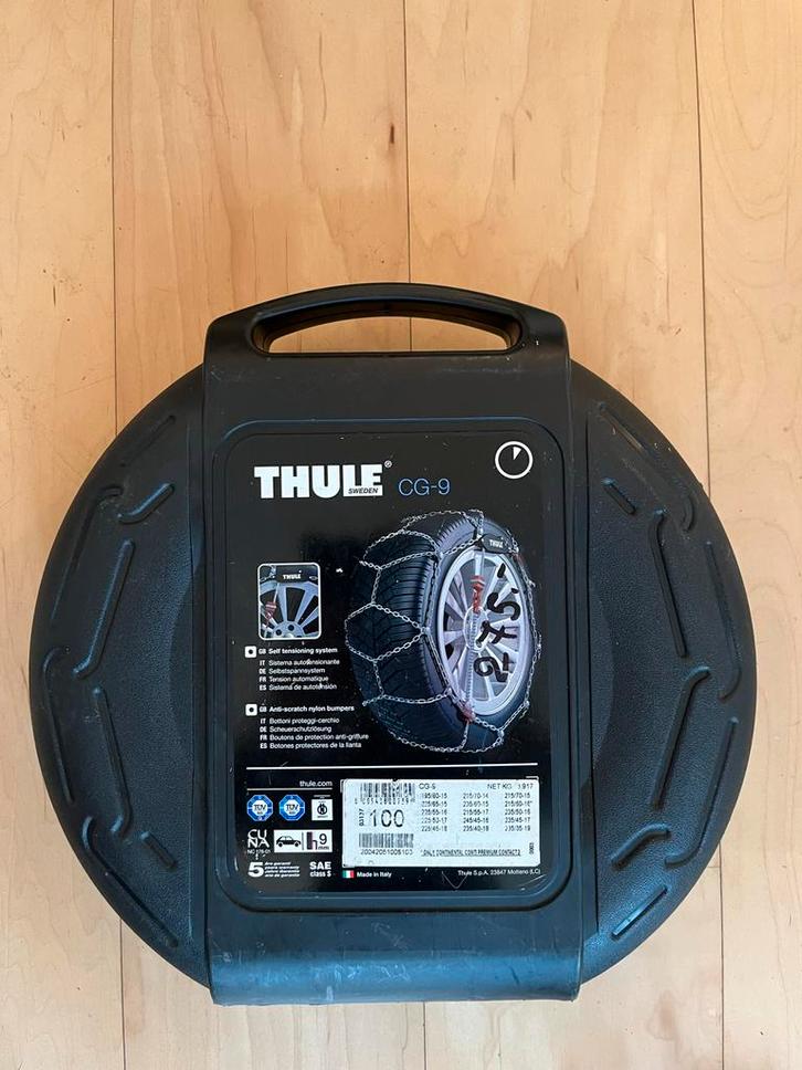 Thule CG-9 Sneeuwkettingen, Auto diversen, Sneeuwkettingen, Zo goed als nieuw, Ophalen of Verzenden