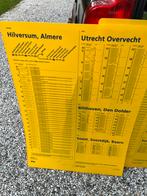 Vertrekstaten treinborden ns utrecht centraal, Ophalen of Verzenden, Zo goed als nieuw, Trein, Overige typen