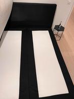 Bed 160 cm + Matras 180 - Beter Bed, Huis en Inrichting, Slaapkamer | Bedden, Gebruikt, Zwart, Tweepersoons, Ophalen of Verzenden