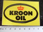 sticker kroon oil logo ovaal, Verzamelen, Stickers, Verzenden, Zo goed als nieuw, Merk