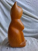 Leuk houten kat, Antiek en Kunst, Ophalen of Verzenden