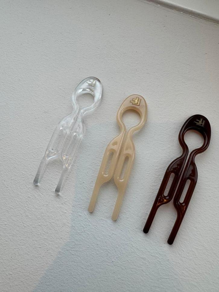 FIONA FRANCHIMON Nº 1 Haarspeld 3x, Sieraden, Tassen en Uiterlijk, Uiterlijk | Haarverzorging, Nieuw, Haarspeld, Ophalen of Verzenden