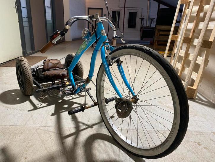 Trike chopper trike, Fietsen en Brommers, Fietsen | Driewielfietsen, Gebruikt, Ophalen