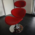 Rode design stoel, Huis en Inrichting, Ophalen, Zo goed als nieuw