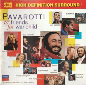 Pavarotti & Friends - For War Child DTS 5.1 CD 710215441528 beschikbaar voor biedingen