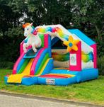 Unicorn springkussen eenhoorn kinderfeestje roze wit, Ophalen of Verzenden, Zo goed als nieuw, Overige