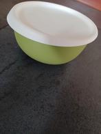 Rond afsluitbaar tupperware bakje, Huis en Inrichting, Ophalen of Verzenden, Zo goed als nieuw, Wit, Bak of Kom