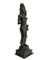 Oude Bronzen Staande Tara – Godin van Compassie, Huis en Inrichting, Woonaccessoires | Boeddhabeelden, Ophalen of Verzenden, Gebruikt