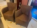 Lloyd loom eetkamer stoelen. Camel kleur., Huis en Inrichting, Stoelen, Ophalen, Zo goed als nieuw, Overige kleuren, Vier