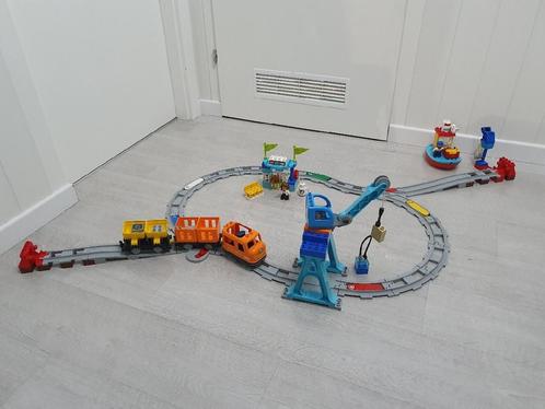 Duplo 10875 - Grote Elektrische Bluetooth Goederen Trein, Kinderen en Baby's, Speelgoed | Duplo en Lego, Zo goed als nieuw, Duplo