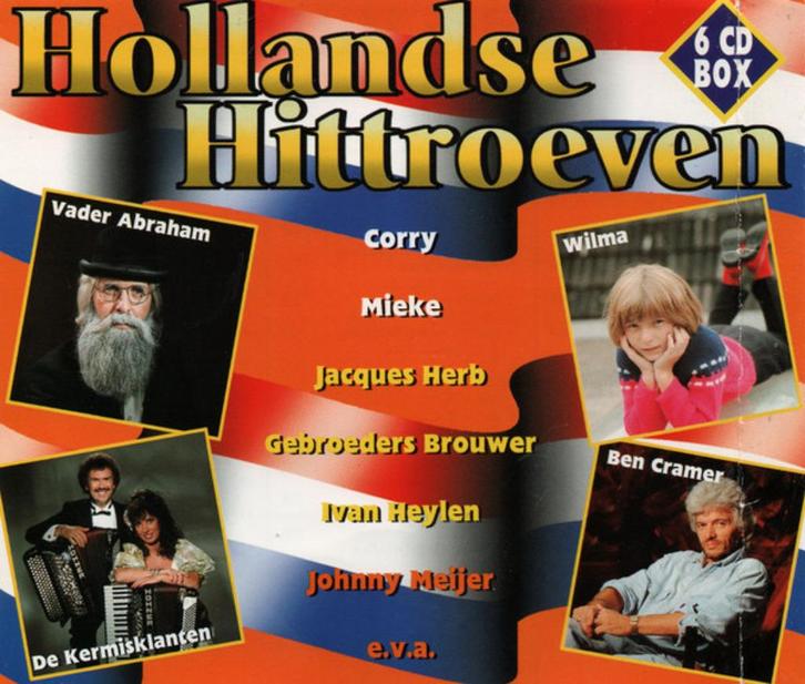 Various – Hollandse Hittroeven 6XCD, Cd's en Dvd's, Cd's | Nederlandstalig, Zo goed als nieuw, Pop, Verzenden