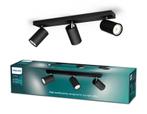 Philips triospot Kosipo zwart - 4 stuks, Ophalen of Verzenden, Metaal of Aluminium