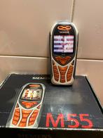 Siemens M55 compleet in doos, Telecommunicatie, Mobiele telefoons | Hoesjes en Frontjes | Nokia, Ophalen of Verzenden, Zo goed als nieuw