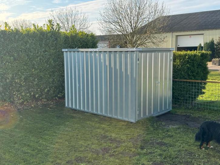 Snelbouw container/tuinhuis 2m/3m dubbele deur!, Tuin en Terras, Bergingen en Tuinkasten, Zo goed als nieuw, Containerberging