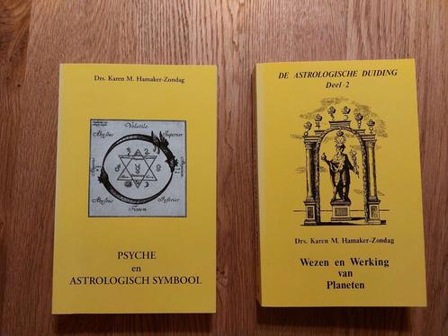 Tweemaal K.M. Hamaker-Zondag, Boeken, Esoterie en Spiritualiteit, Zo goed als nieuw, Achtergrond en Informatie, Astrologie, Ophalen of Verzenden