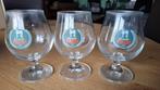 3 bierglazen merk Palm, Verzamelen, Ophalen, Zo goed als nieuw, Glas of Glazen, Palm