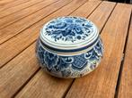 Bonbon schaal met deksel Delfts Blauw 14,5cm - Oud Delft, Antiek en Kunst, Antiek | Keramiek en Aardewerk, Ophalen