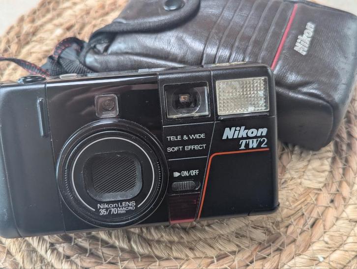 Vintage Nikon TW2 – Compacte 35mm Topper!!, Audio, Tv en Foto, Fotocamera's Analoog, Zo goed als nieuw, Spiegelreflex, Nikon, Ophalen of Verzenden
