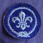 Scouting Embleem Textiel Franse Lelie, Verzenden, Gebruikt, Embleem, Speld of Insigne