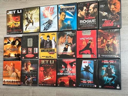 22 dvd’s met Jet Li, Cd's en Dvd's, Dvd's | Actie, Gebruikt, Martial Arts, Ophalen of Verzenden