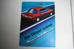 Folder / flyer Renault 9 diesel (1983) (27), Ophalen of Verzenden, Zo goed als nieuw, Renault