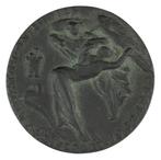 EREPENNING 1956 Paul Grégoire : Kunstenaarsverzet 1942-45, Verzenden, Brons, Nederland