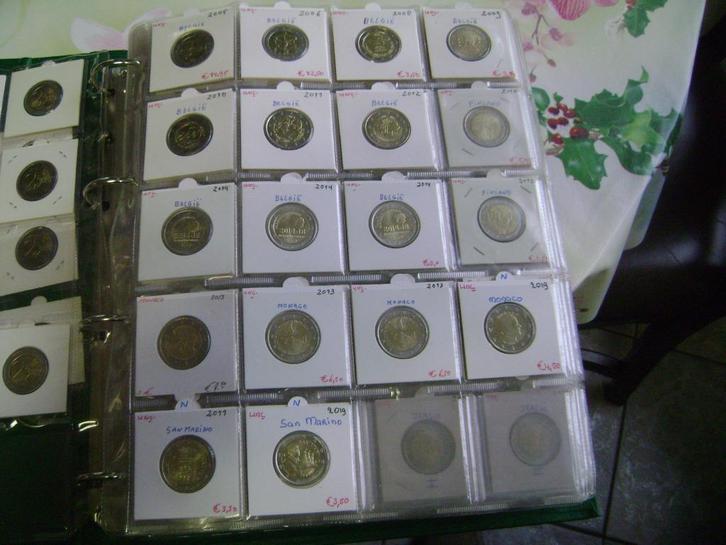 Speciale 2-Euro munten UNC van div. landen 2004 t/m 2022, Postzegels en Munten, Munten | Europa | Euromunten, Setje, Overige waardes