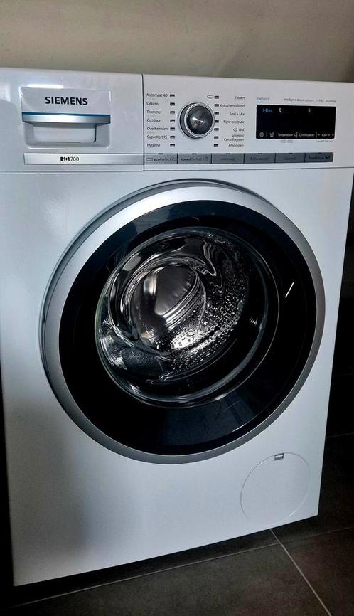 Siemens Wasmachine 9kg - Eind 2018, Witgoed en Apparatuur, Wasmachines, Gebruikt, Voorlader, 8 tot 10 kg, 85 tot 90 cm, Kort programma