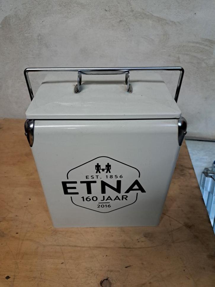 Retro Etna Stalen Koelbox, Caravans en Kamperen, Koelboxen, Koelelement, Ophalen of Verzenden
