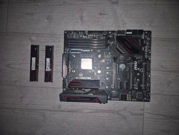 Ryzen 7 5800X + MSI X470 Gaming Pro + 32GB DDR4 beschikbaar voor biedingen