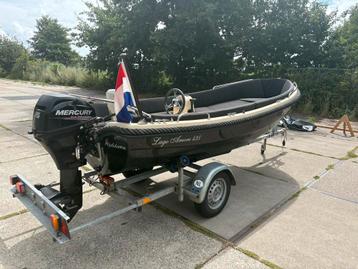 Lago Amore 435 met 15 PK Mercury, afdekzeil en trailer beschikbaar voor biedingen