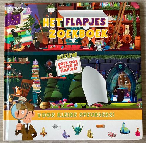 Het flapjes zoekboek voor kleine speurders!, Boeken, Prentenboeken en Plaatjesalbums, Zo goed als nieuw, Ophalen of Verzenden