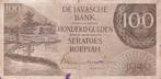 DE JAVASCHE BANK 1946 VALS Prachtig voor Vals, Verzenden, 100 gulden