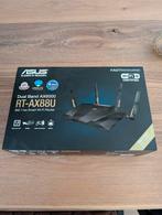ASUS ax88u ax6000 dualband router (2.4 GHz, 5 GHz)., Computers en Software, Routers en Modems, Ophalen of Verzenden, Zo goed als nieuw
