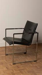 Vintage Arco Frame stoel XL, Ophalen, Gebruikt, Zwart, Leer
