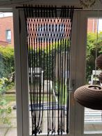 Vliegen gordijn zwart boho perfecte staat, Ophalen of Verzenden, Zo goed als nieuw
