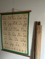 verzameling oude schoolspullen, Ophalen, Gebruikt