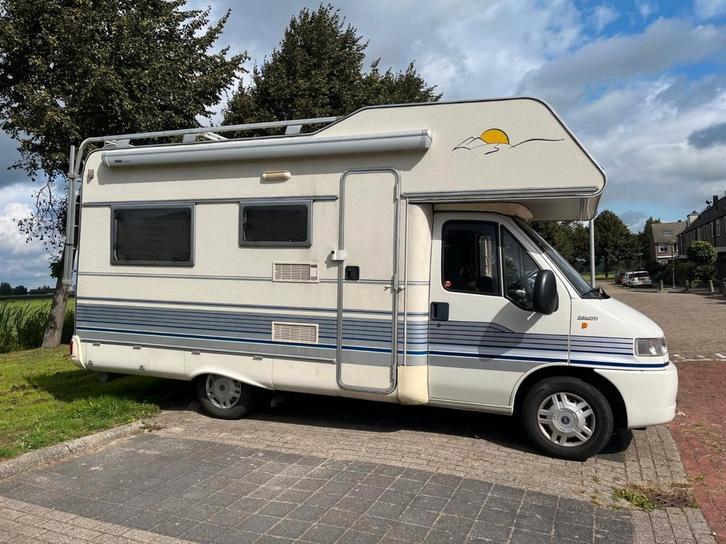 Fiat Ducato Rotec Camper 130.000 km 2.8 jtd turbo diesel, Caravans en Kamperen, Campers, Particulier, tot en met 5, Alkoof, Fiat