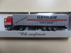 DAF trekker oplegger Gehlen Herpa, Hobby en Vrije tijd, Modelauto's | 1:87, Verzenden, Nieuw, Bus of Vrachtwagen, Herpa