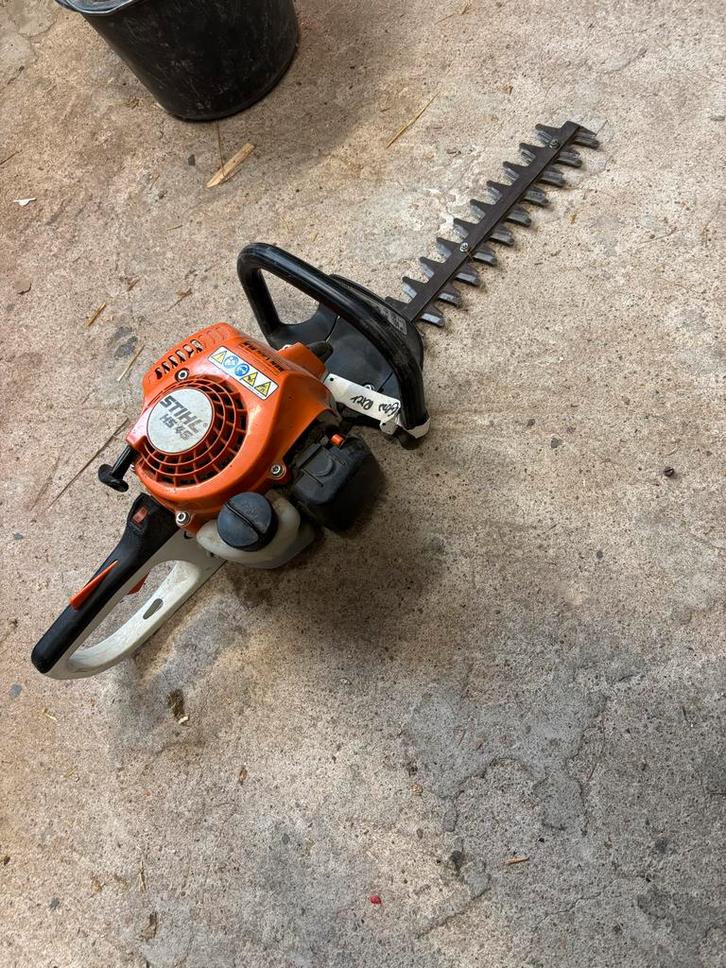 Stihl Heggeschaar HS 45 - Gebruikt, Tuin en Terras, Heggenscharen, Gebruikt, Benzine, Ophalen