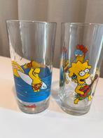 The Simpsons Nutella glazen 1998 verzamelaar, Verzamelen, Glas en Borrelglaasjes, Ophalen of Verzenden, Zo goed als nieuw, Waterglas