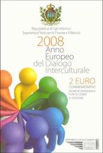 GEZOCHT 2 euro San Marino 2008, Ophalen of Verzenden, San Marino, 2 euro, Losse munt