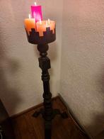 Kandelaar met kaarsen, Antiek en Kunst, Ophalen, Overige materialen