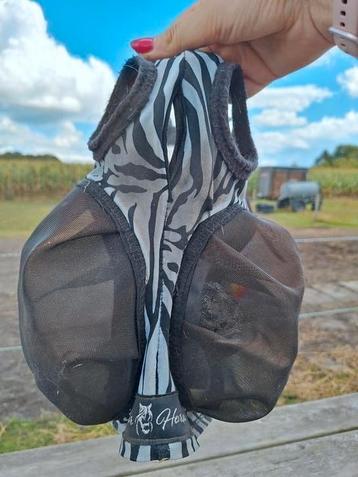 Mini shetlander vliegenmasker zebra van for horses beschikbaar voor biedingen