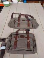 McGregor canvas tassenset nieuw weekender+office bag, Ophalen of Verzenden, Zo goed als nieuw, 30 cm of meer